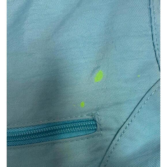 Hand-Painted Octopus Messenger Baggallini Canvas Crossbody One of one Art Tote - Picture 8 of 9